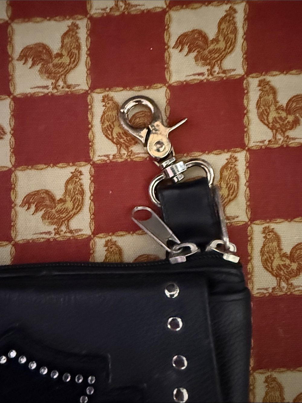 Black Studded Mini Crossbody Bag - Unbranded - Picture 14 of 15